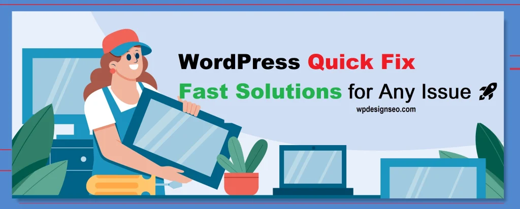 fix your WordPress service at 99 usd only