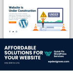 WordPress Quick Fix – Fast & Reliable WP Issue Fixing Service
