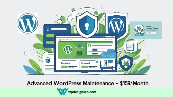 Advanced WordPress Maintenance – $159 / Month
